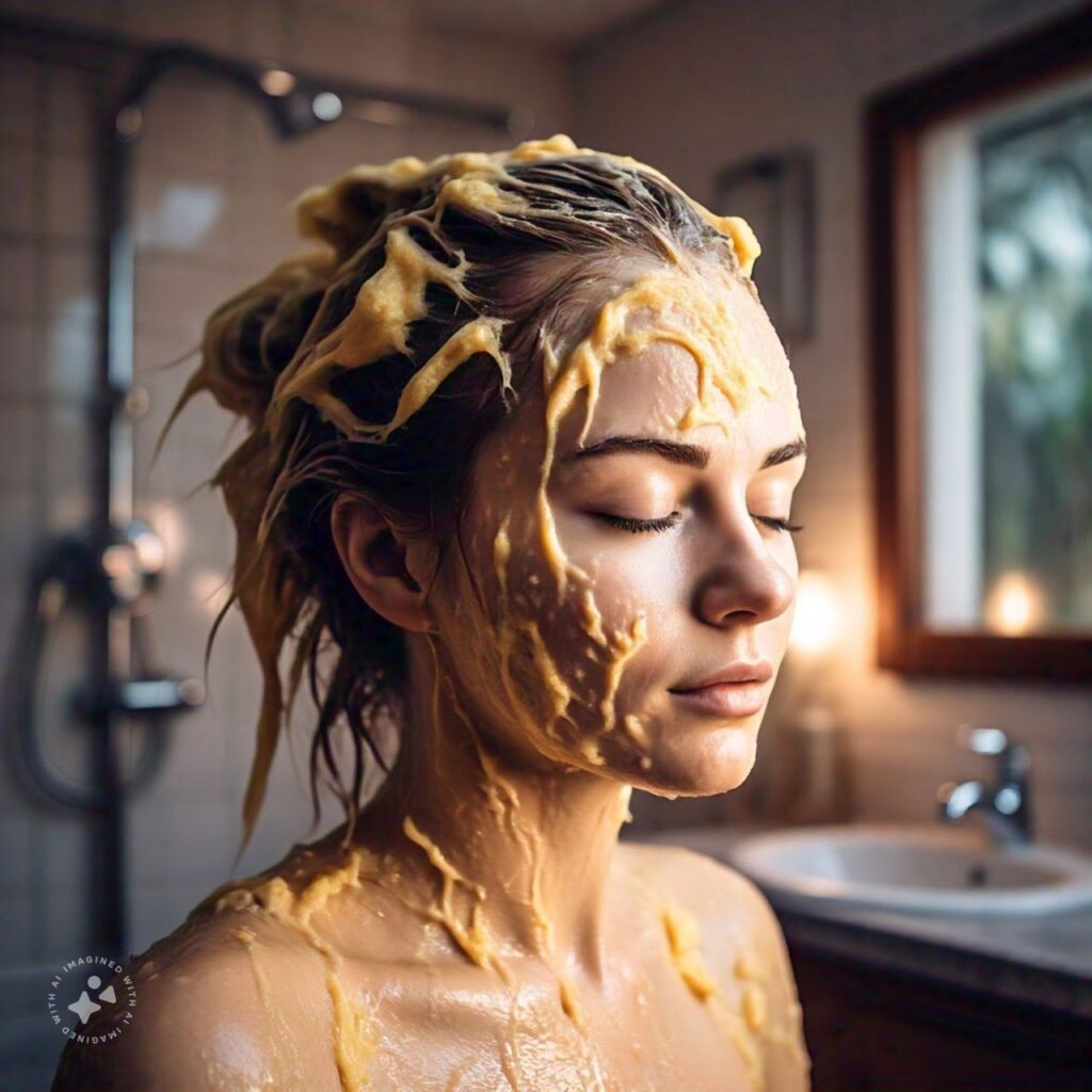 Egg Mask for Dry Hair Nourishment