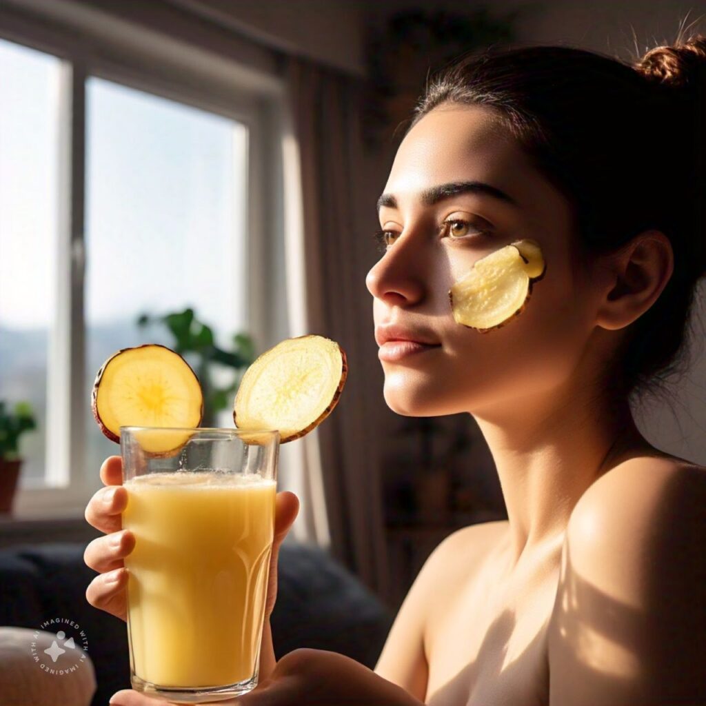 Potato Juice for Natural Skin Bleaching