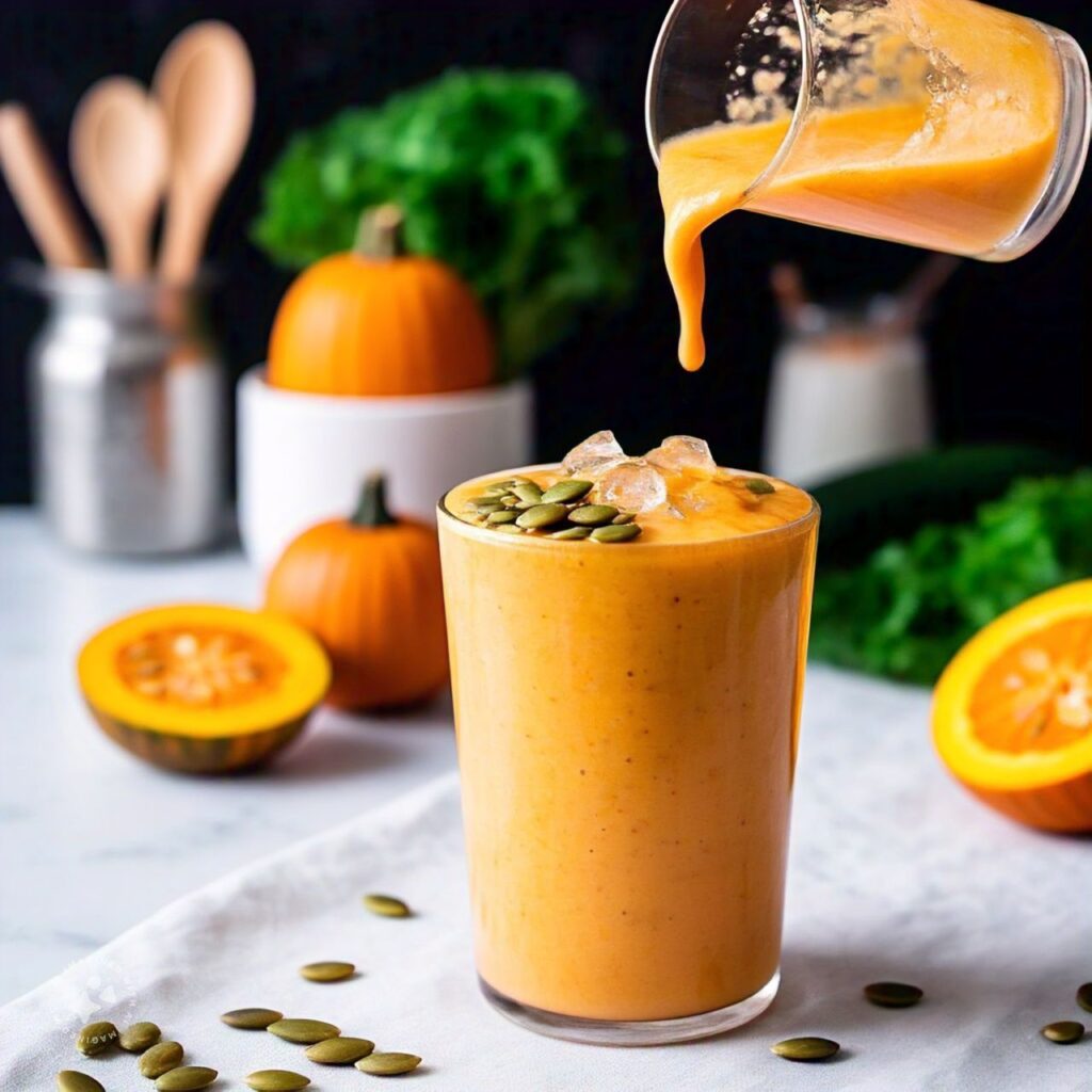 Smoothie with Pumpkin Seeds
