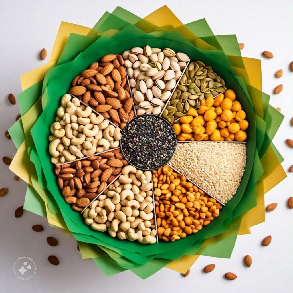 Snack Sweet Delight of Nuts and Seeds