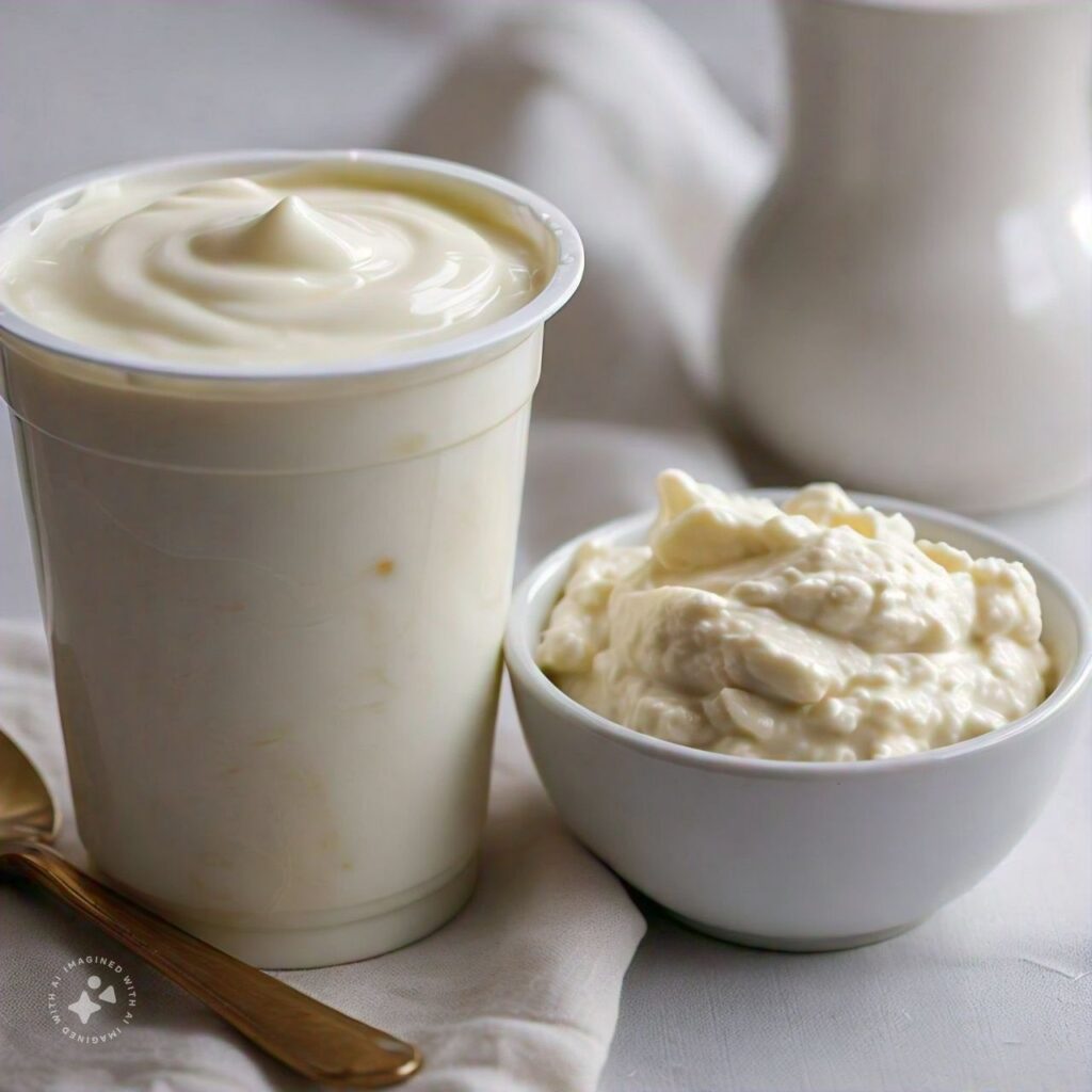 where do Yogurt and Curd separate exactly