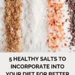 Healthy salts for better health