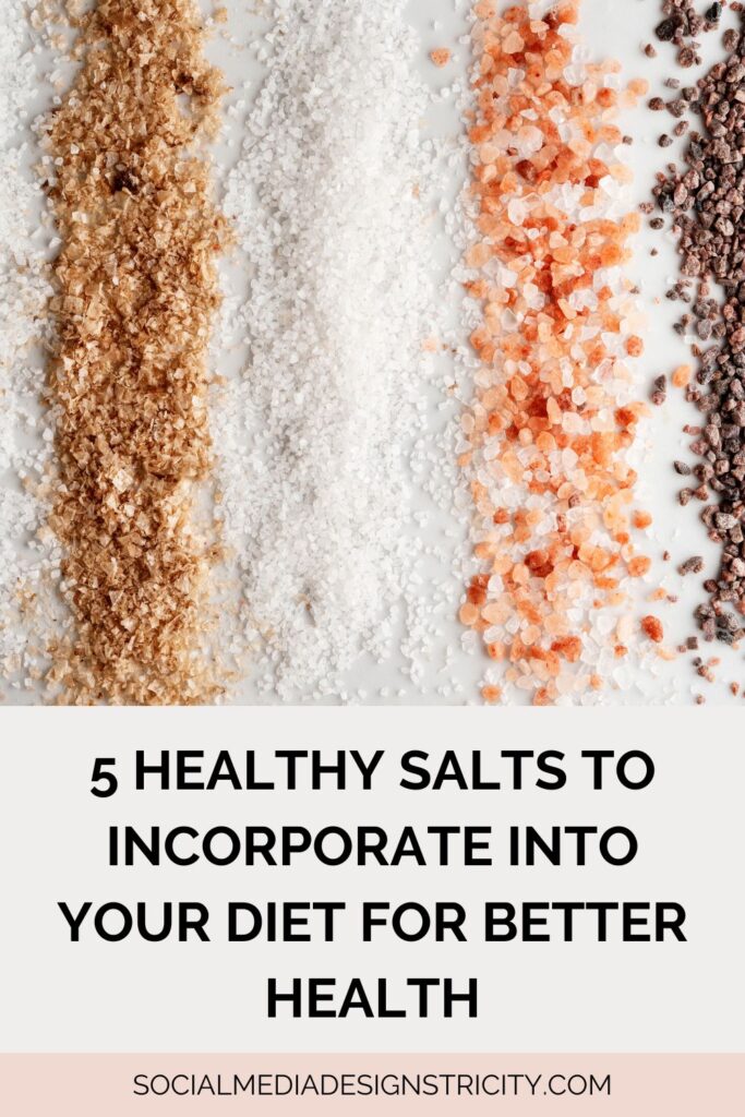 Healthy salts for better health
