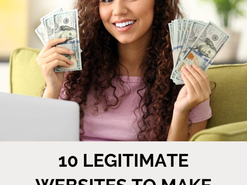 10 Legitimate Websites to Make Money Online: A Comprehensive Guide