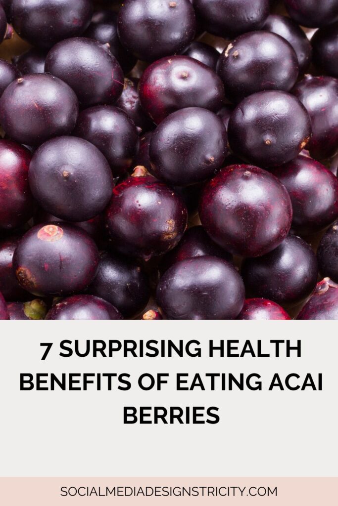 health benefits of acai berries