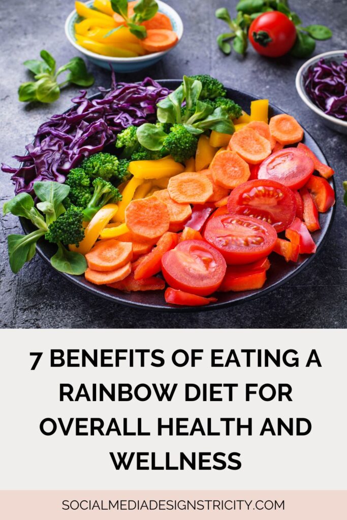 Benefits of a rainbow diet for health