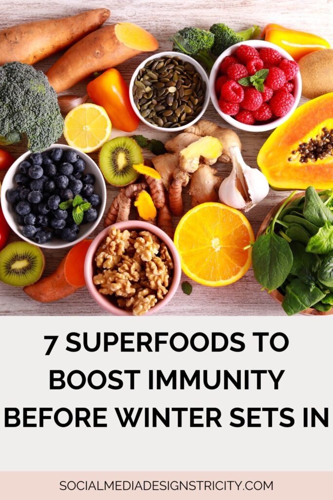 Superfoods to boost immunity before winter