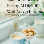 Make Real Money Selling AI Digital Wall Art on Etsy